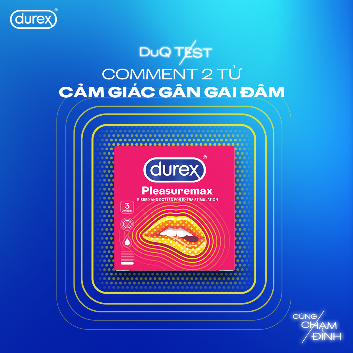 Bao cao su Durex - Sự lựa chọn đa dạng về kích thước cho phái mạnh