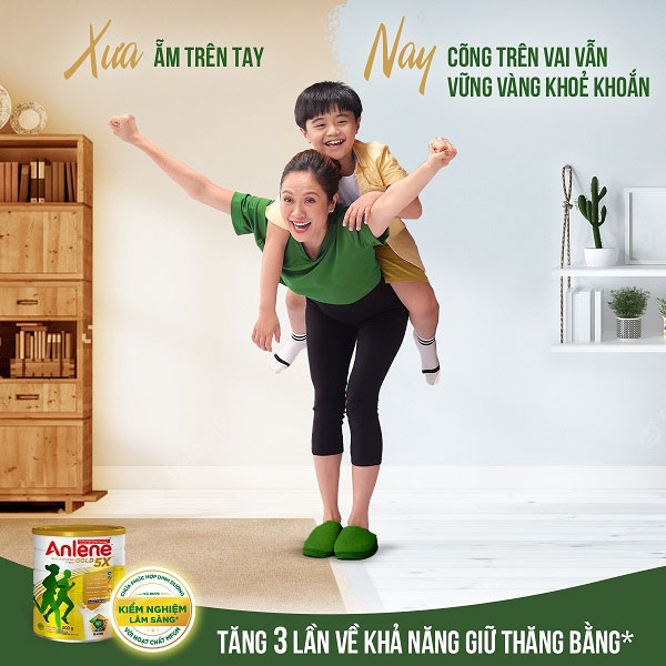 Sữa bột Anlene Gold 5X 800g hương Vani - suachobeyeu.vn