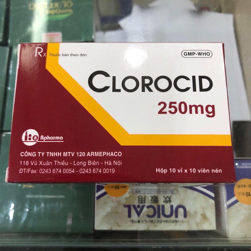 Clorocid là thuốc gì? Tác dụng, liều dùng và lưu ý