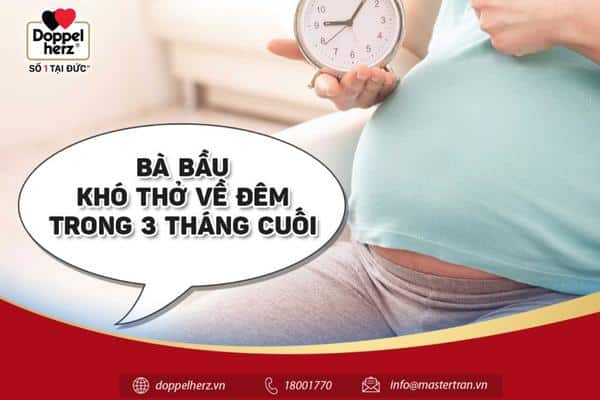 Nguyên nhân bà bầu khó thở về đêm 3 tháng đầu, giữa, cuối và cách xử trí