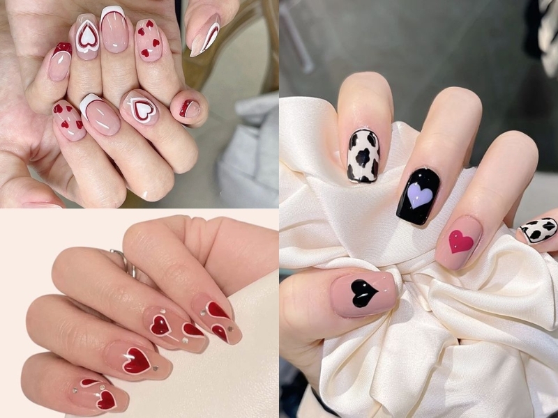 Những mẫu nail vẽ đơn giản đẹp và cực kỳ nổi bật