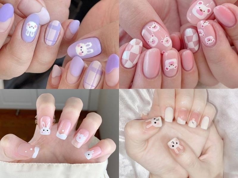 Những mẫu nail vẽ đơn giản đẹp và cực kỳ nổi bật