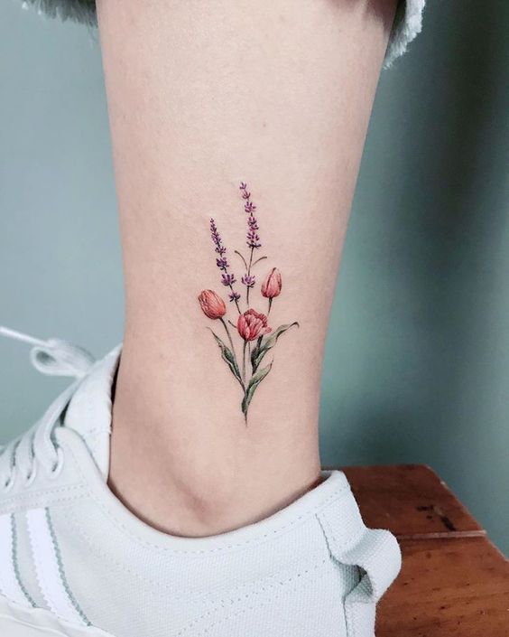 150 hình xăm hoa mini cho những vị trí đẹp nhất - Genztattoo