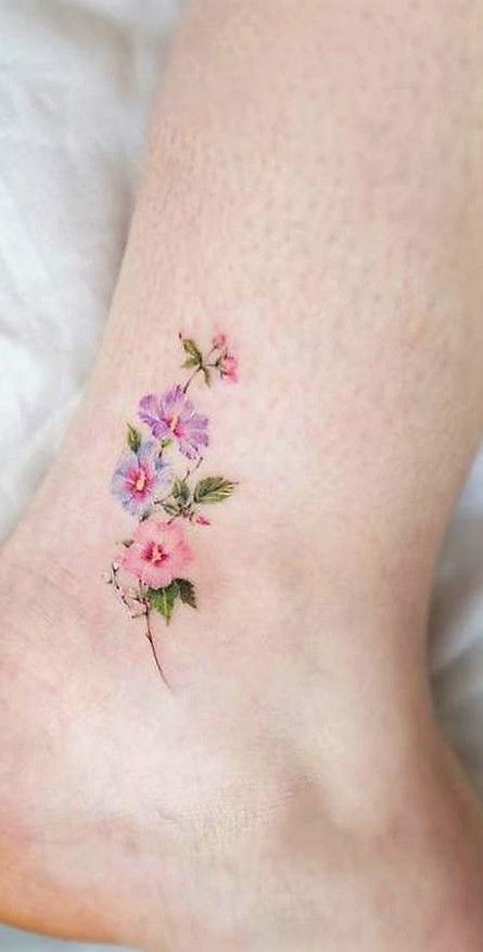 150 hình xăm hoa mini cho những vị trí đẹp nhất - Genztattoo