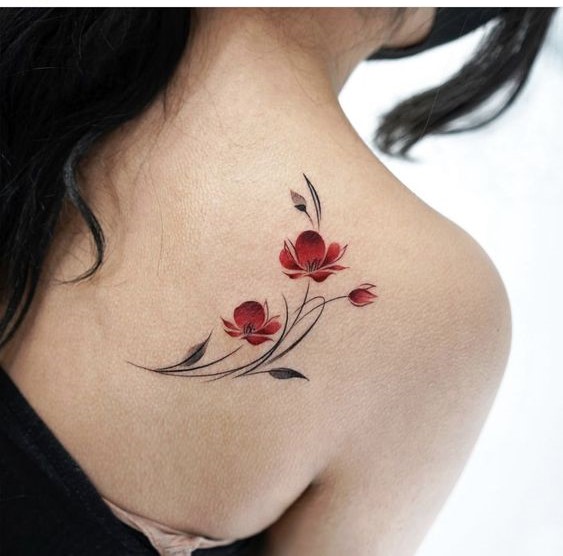 150 hình xăm hoa mini cho những vị trí đẹp nhất - Genztattoo