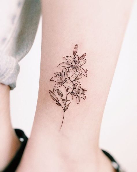 150 hình xăm hoa mini cho những vị trí đẹp nhất - Genztattoo