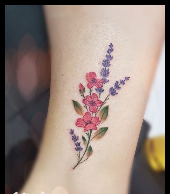 150 hình xăm hoa mini cho những vị trí đẹp nhất - Genztattoo