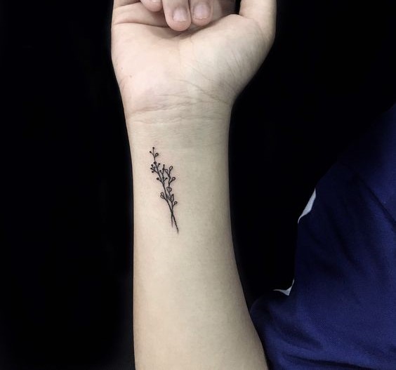 150 hình xăm hoa mini cho những vị trí đẹp nhất - Genztattoo