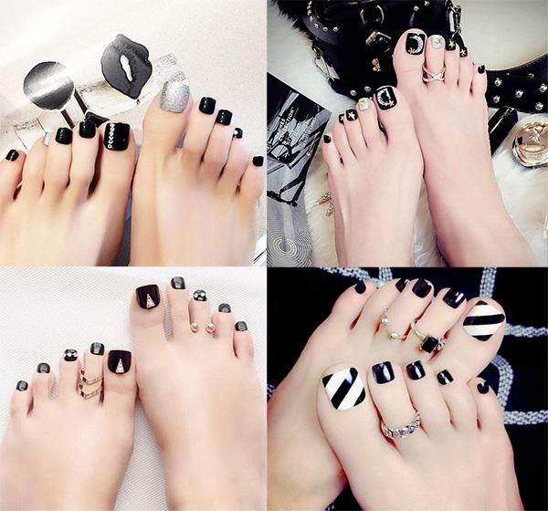 Mẫu nail chân đẹp đơn giản nhẹ nhàng được yêu thích nhất