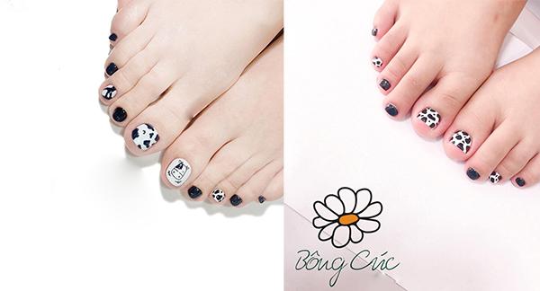 Mẫu nail chân đẹp đơn giản nhẹ nhàng được yêu thích nhất