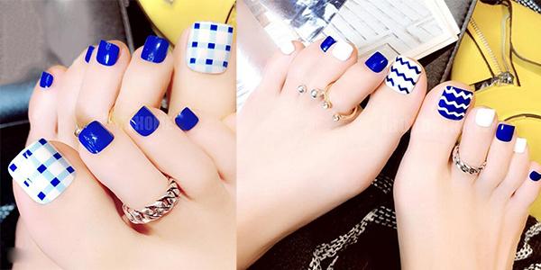 Mẫu nail chân đẹp đơn giản nhẹ nhàng được yêu thích nhất