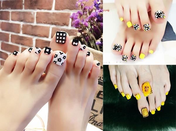 Mẫu nail chân đẹp đơn giản nhẹ nhàng được yêu thích nhất