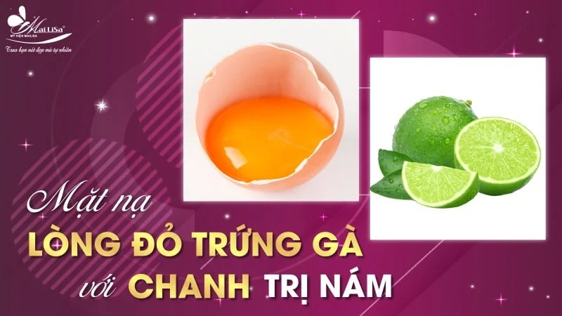 Tips làm mặt nạ lòng đỏ trứng gà trị nám da