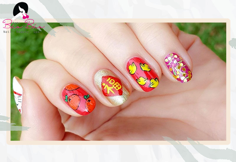 99+ những mẫu nail tết 2024 đẹp sang chảnh dẫn đầu xu hướng