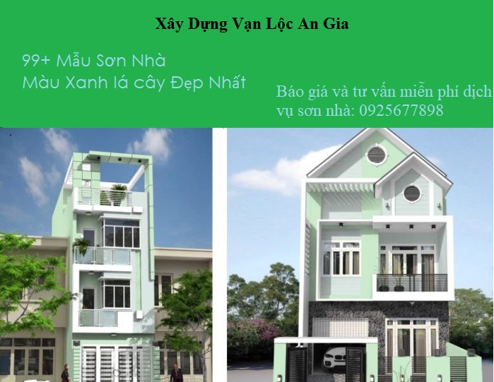 [99+] mẫu sơn nhà màu xanh lá cây nội & ngoại thất tươi đẹp nhất | Bảng màu sơn nhà màu xanh lá cây