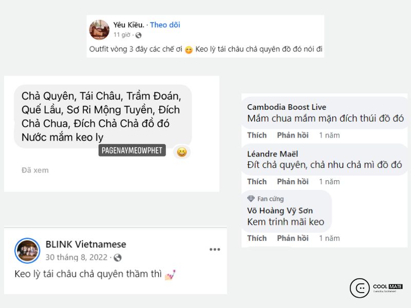 Chả quyên, tái châu quế lầu, keo lỳ là gì mà siêu hot trên Tiktok?