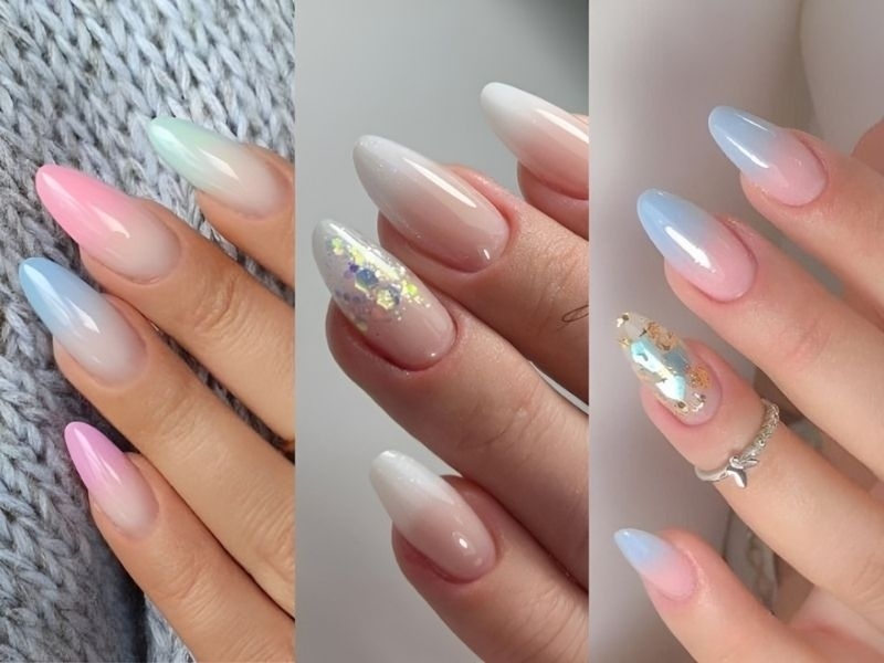 Bật mí những mẫu nail nhiều màu trẻ trung phong cách nhất