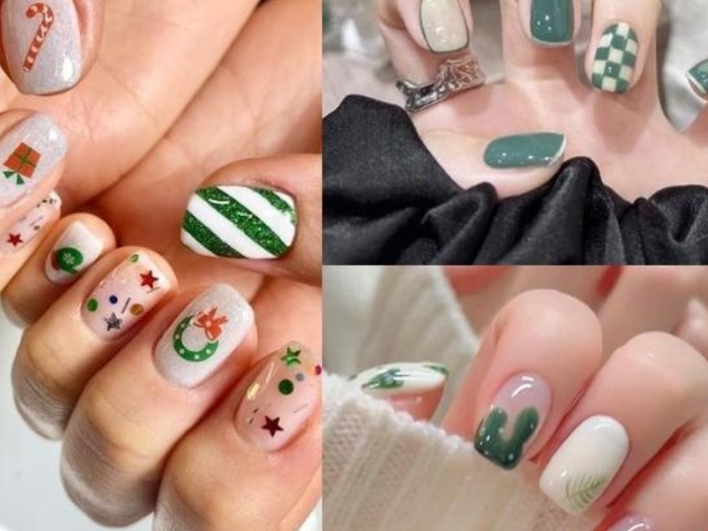 Bật mí những mẫu nail nhiều màu trẻ trung phong cách nhất