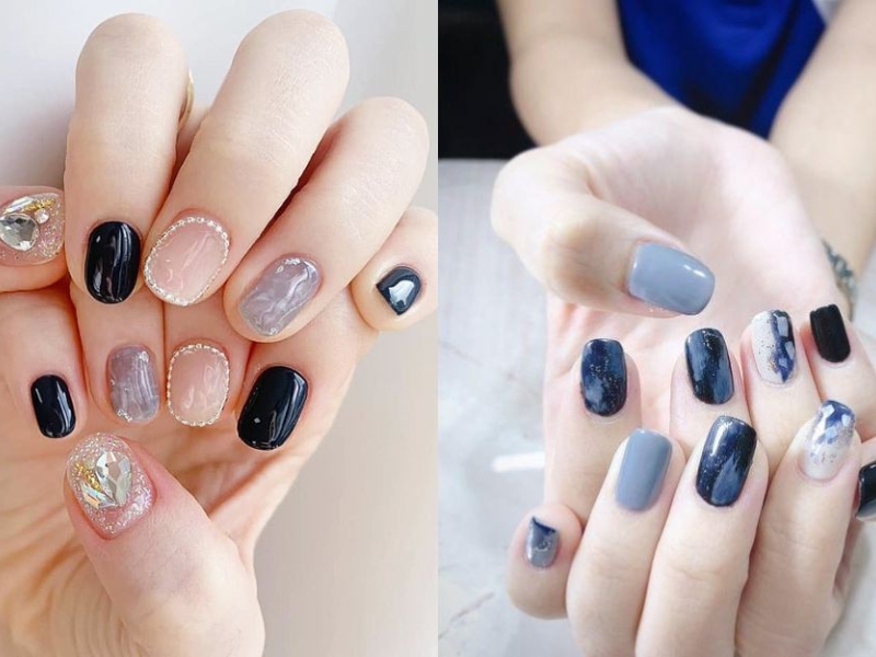 Bật mí những mẫu nail nhiều màu trẻ trung phong cách nhất