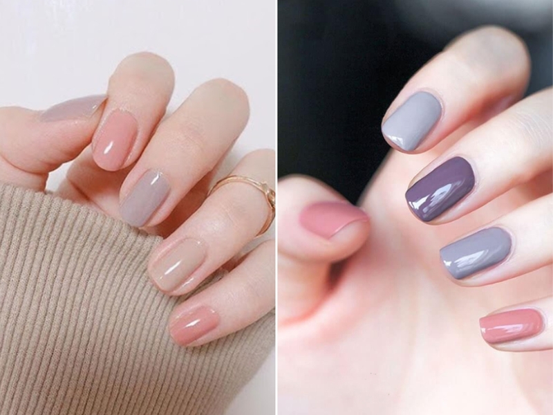 Bật mí những mẫu nail nhiều màu trẻ trung phong cách nhất