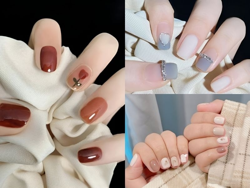 Bật mí những mẫu nail nhiều màu trẻ trung phong cách nhất