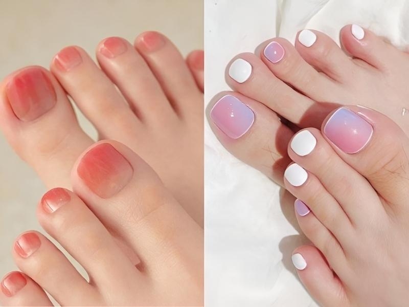 Top những mẫu nail móng chân đẹp hot trend hiện nay