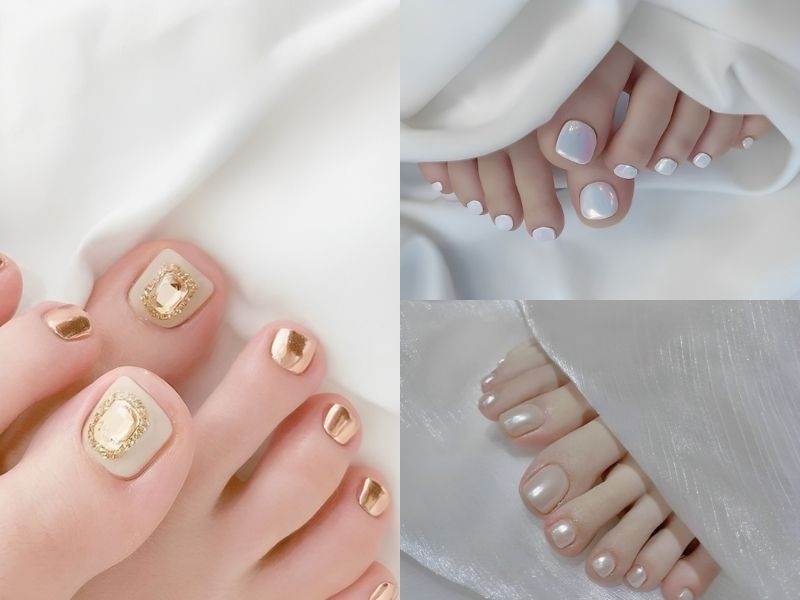 Top những mẫu nail móng chân đẹp hot trend hiện nay