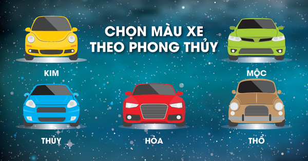 Ô tô màu xanh hợp mệnh gì? Mua xe ô tô màu xanh nào?