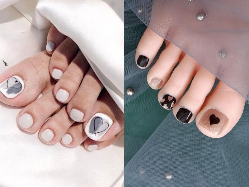 Top những mẫu nail móng chân đẹp hot trend hiện nay