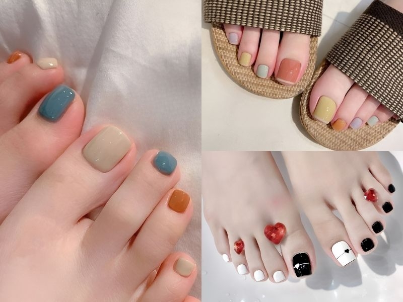 Top những mẫu nail móng chân đẹp hot trend hiện nay