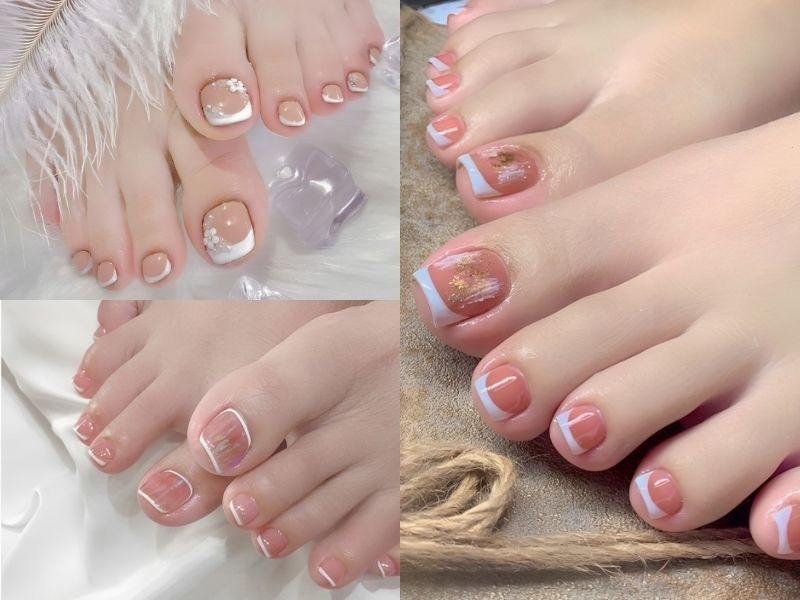 Top những mẫu nail móng chân đẹp hot trend hiện nay