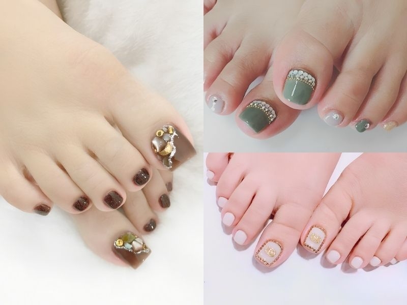 Top những mẫu nail móng chân đẹp hot trend hiện nay