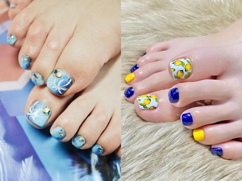 Top những mẫu nail móng chân đẹp hot trend hiện nay