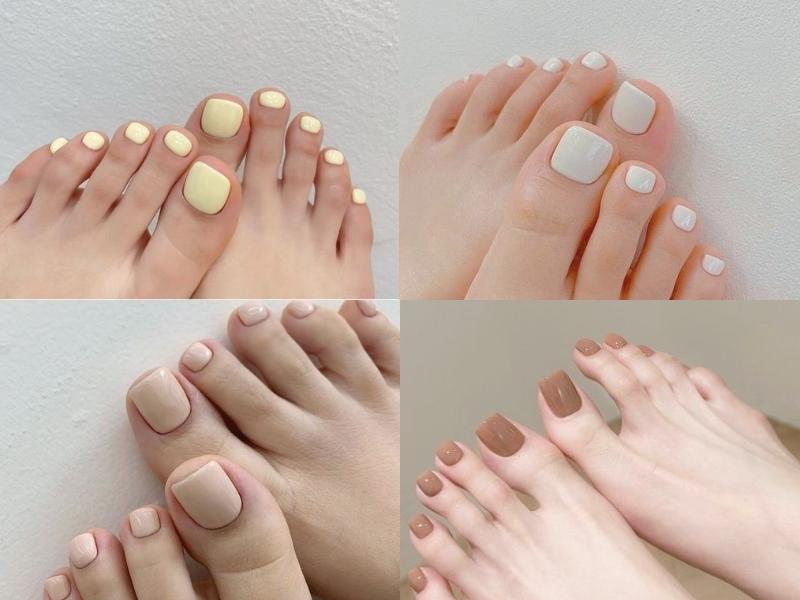 Top 10 mẫu nail chân da ngăm hot nhất