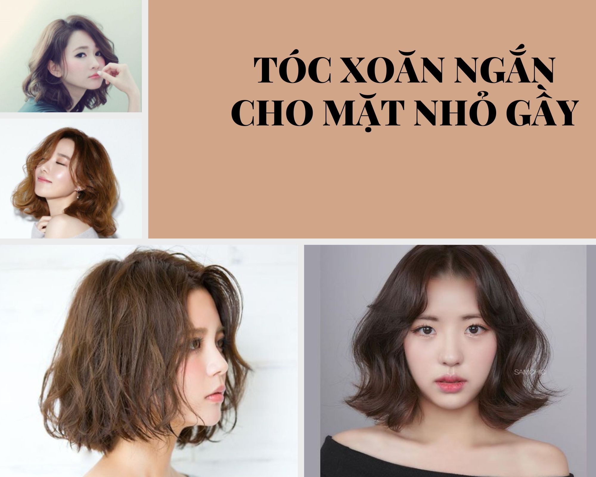 Tóc ngắn xoăn: Top 40 kiểu đẹp, trẻ trung hot nhất hiện nay