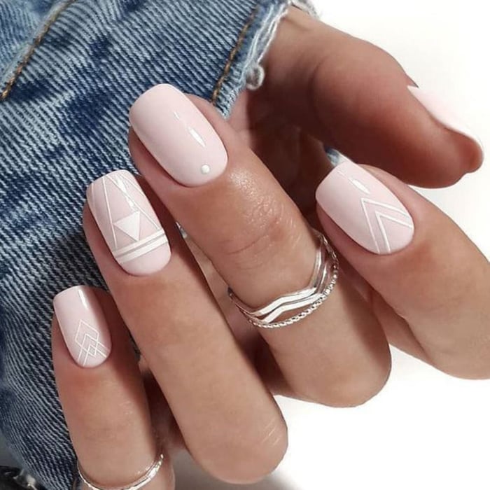 Top 105+ bộ nail màu nude đẹp, nhẹ nhàng 2024