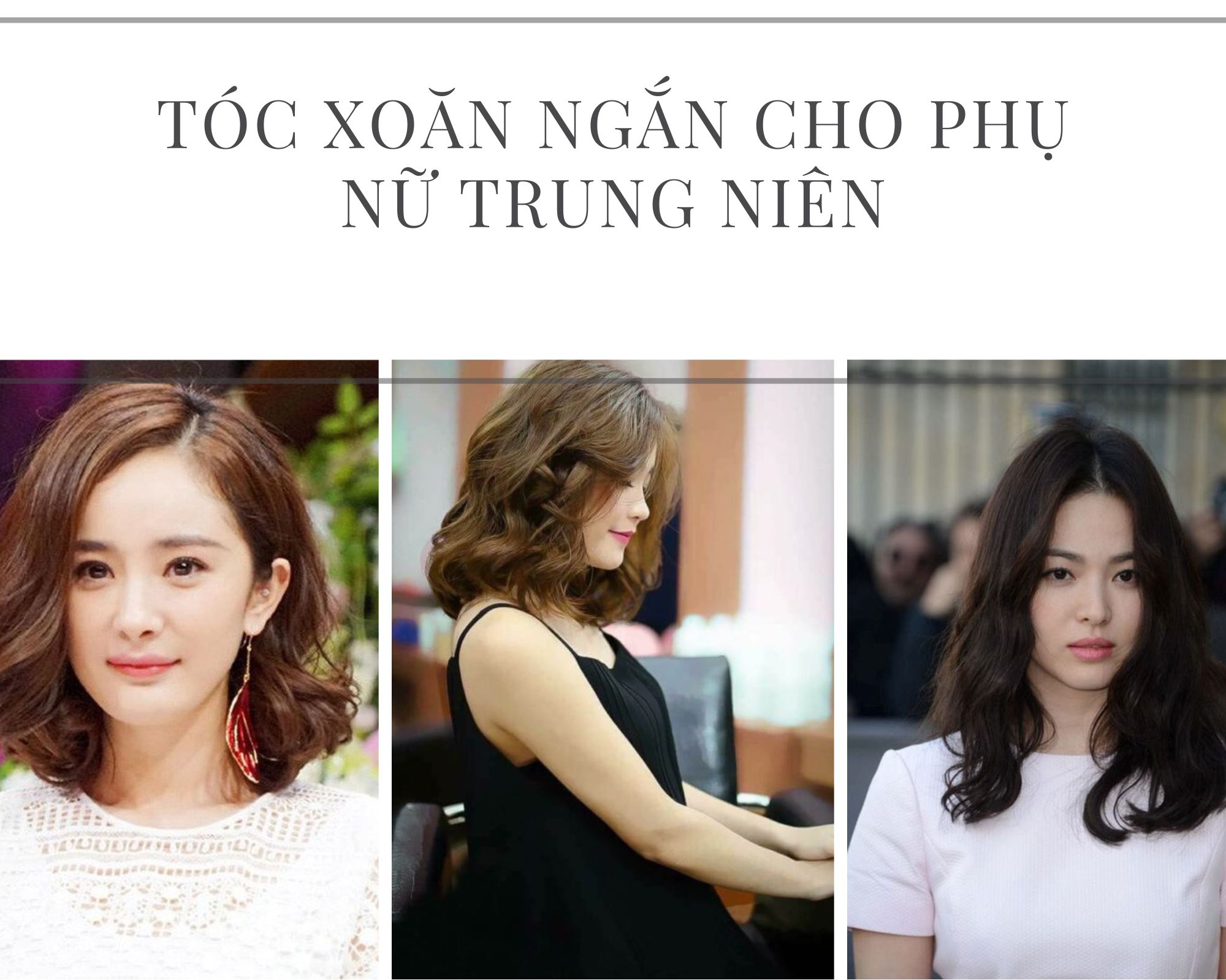 Tóc ngắn xoăn: Top 40 kiểu đẹp, trẻ trung hot nhất hiện nay