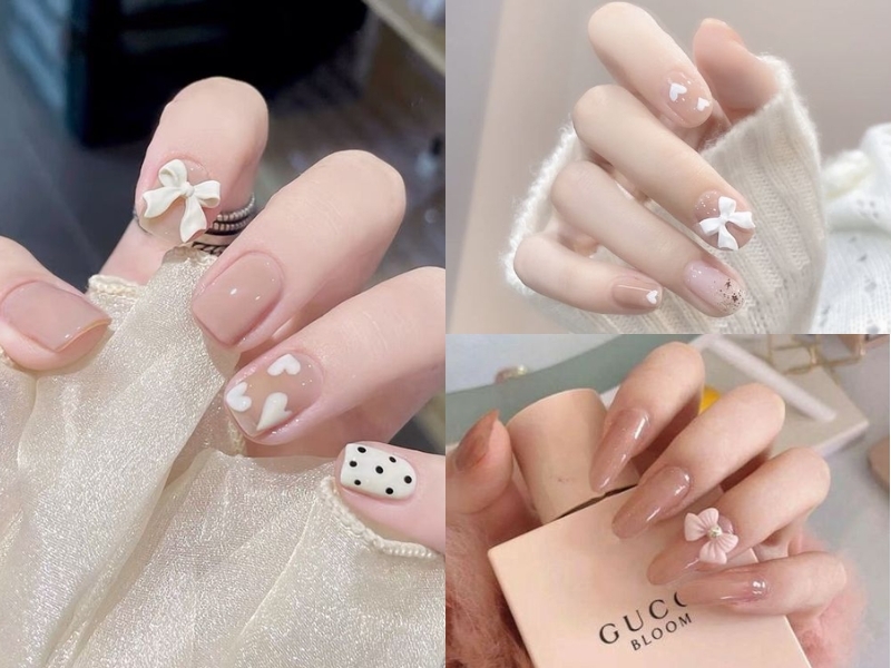 15+ Mẫu nail nude “Thịnh Hành” năm 2024