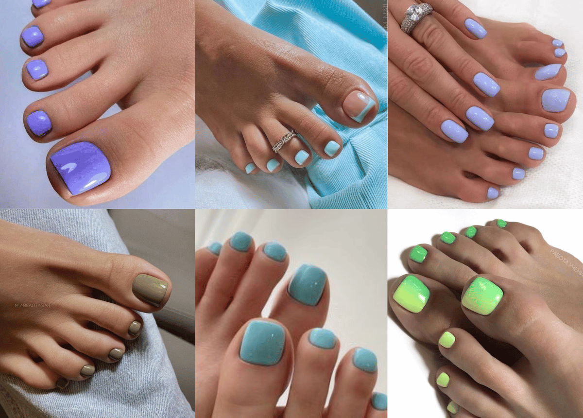 Top 10 mẫu nail chân da ngăm hot nhất