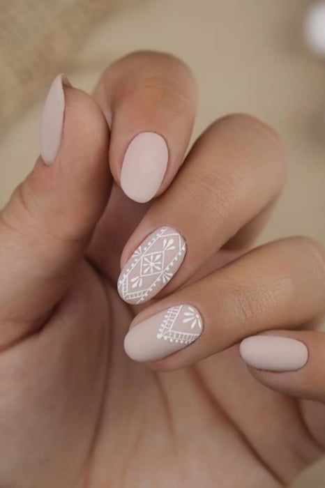 Top 105+ bộ nail màu nude đẹp, nhẹ nhàng 2024