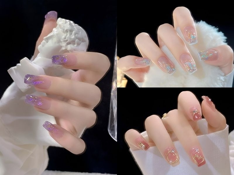 15+ Mẫu nail móng vuông đẹp cho mọi cô nàng