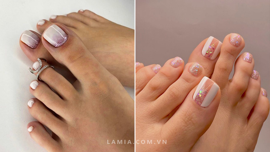 Top 10 mẫu nail chân da ngăm hot nhất