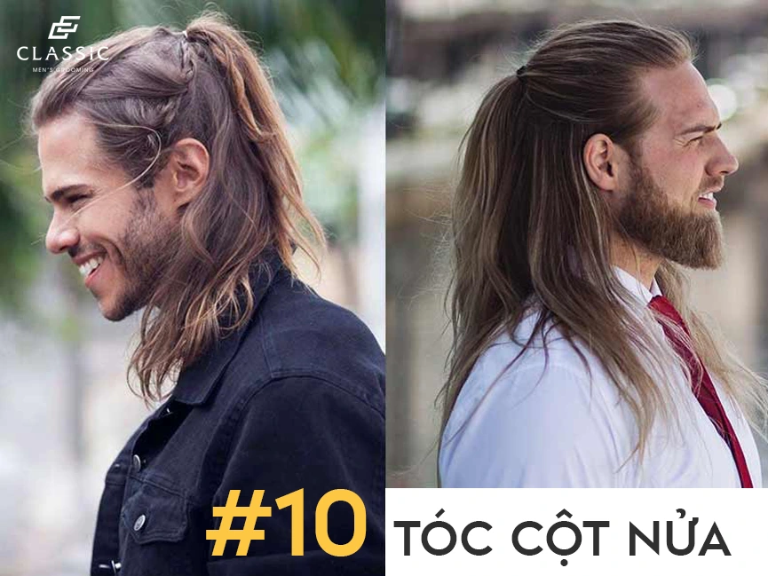 10 kiểu tóc dài nam, giúp chàng thêm chất thêm sành điệu!