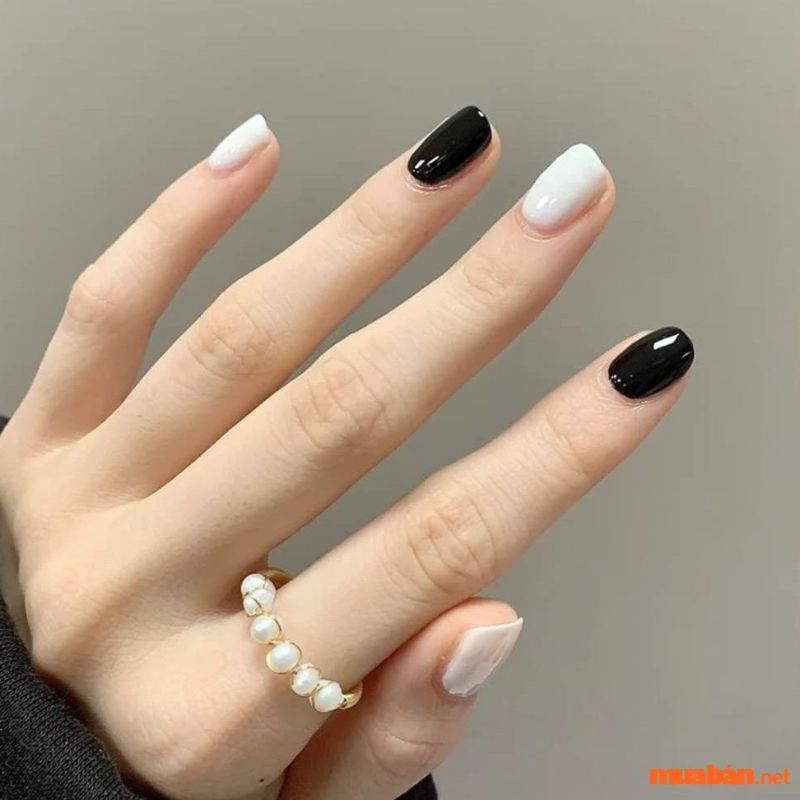 101+ Mẫu nail đen trắng sang trọng, dẫn đầu xu hướng hiện nay