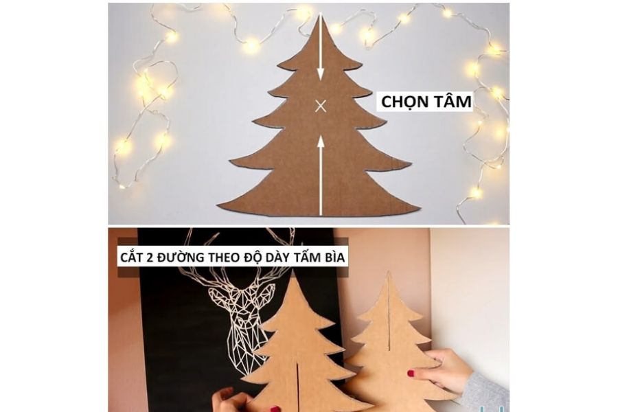 Cách Làm Cây Thông Noel Bằng Bìa Carton Cho Mùa Đông