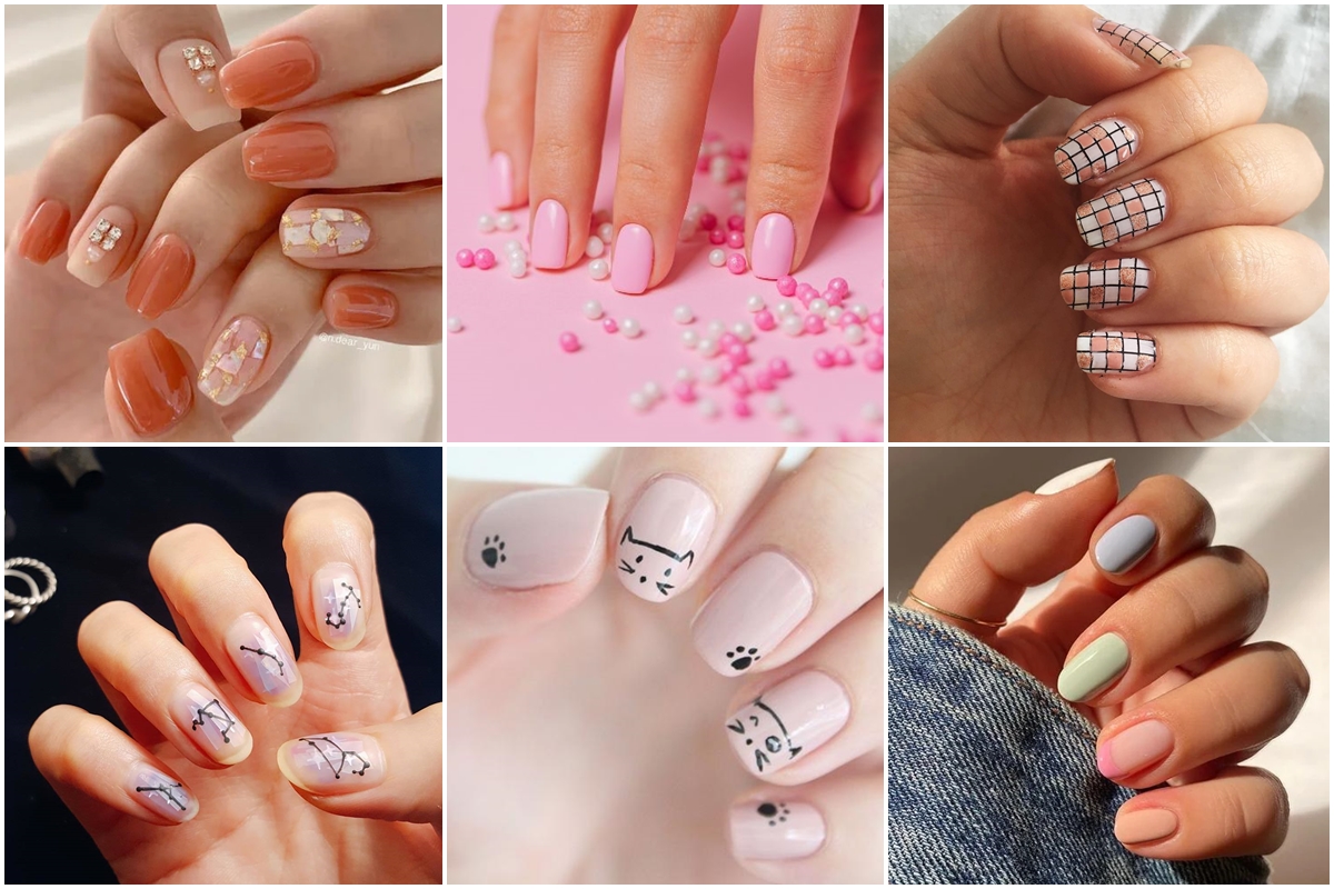 100+ mẫu nail nhẹ nhàng đi học phù hợp với nữ sinh