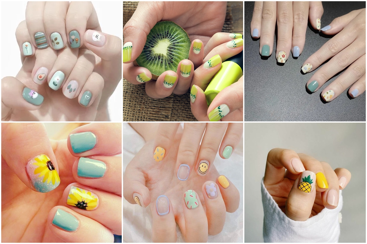 100+ mẫu nail nhẹ nhàng đi học phù hợp với nữ sinh