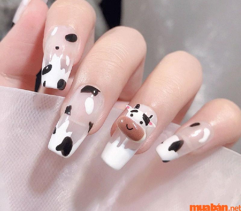 101+ Mẫu nail đen trắng sang trọng, dẫn đầu xu hướng hiện nay