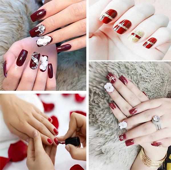 Nail màu đỏ: 20 mẫu đẹp đơn giản được yêu thích nhất hiện nay