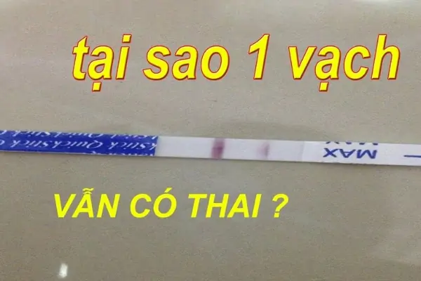 Có mẹ nào thử que 1 vạch mà vẫn có thai không?